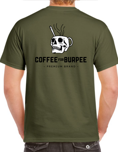 Camiseta unisex crossfit COFFE FOR BURPEE by GoodforWod
