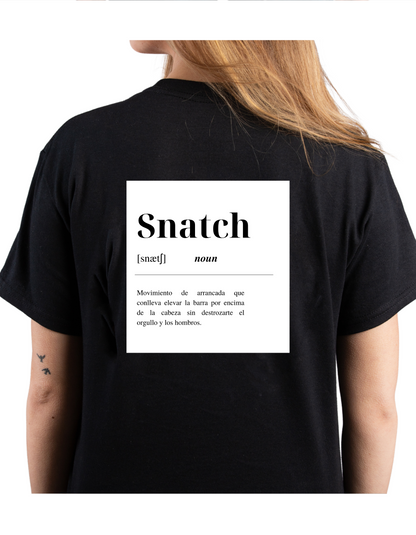 Camiseta unisex crossfit/crosstrainer "SNATCH" by GoodforWod